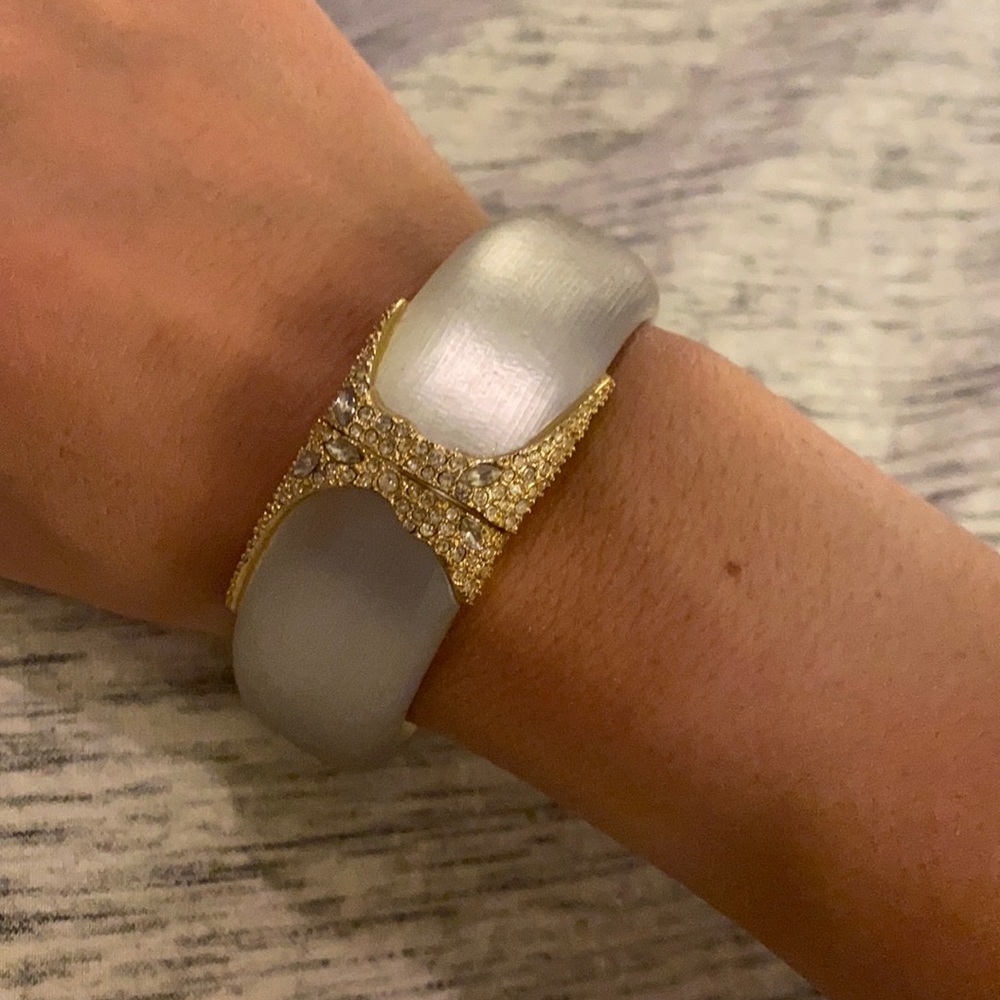 Alexis Bittar crystal cuff